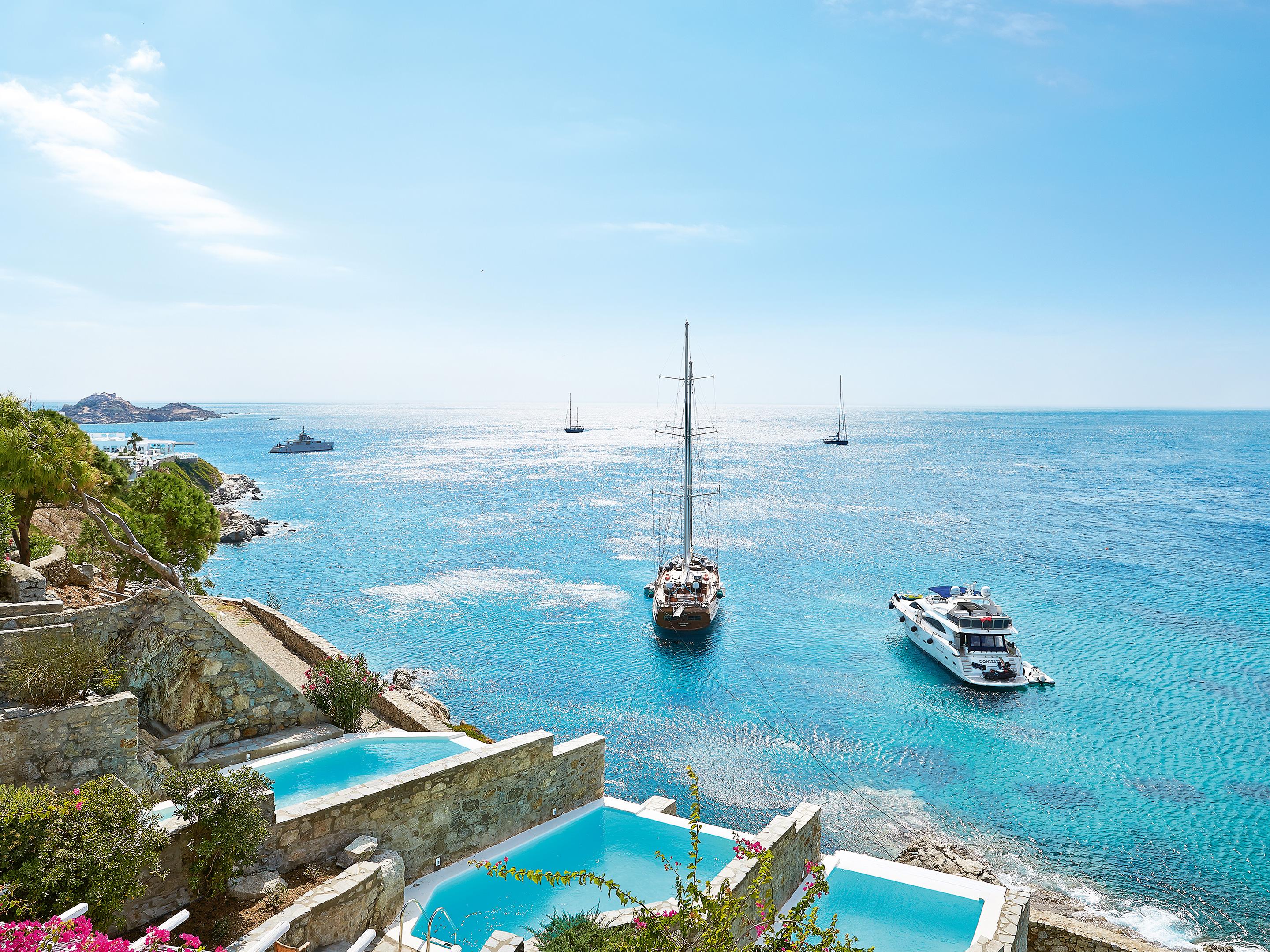 Mykonos Blu, A Grecotel Resort To Live Psarou  Exteriör bild